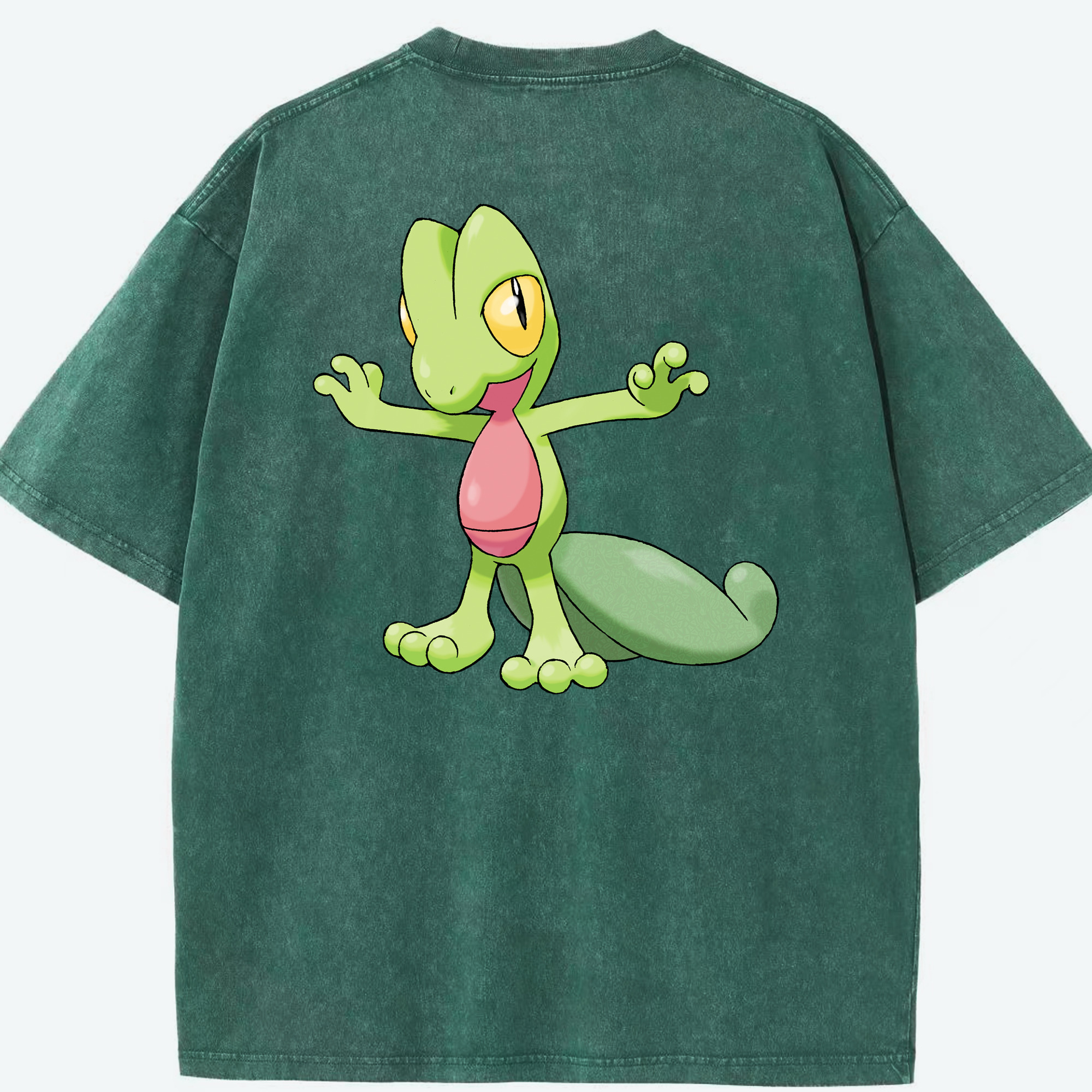 （画像用） ポケットモンスター Pokémon 綿100% ヴィンテージ風 半袖Tシャツ（背面プリント）